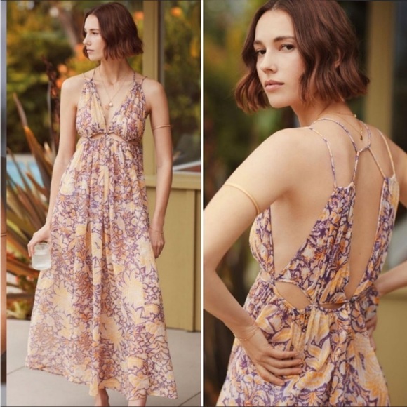 Anthropologie Dresses & Skirts - Anthropologie Cutout Maxi Dress